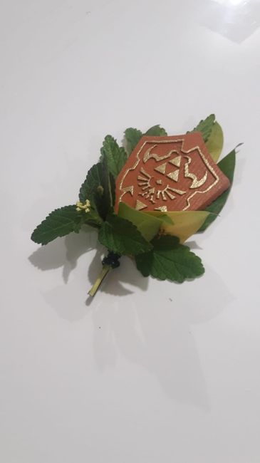 Boutonnières zelda home made