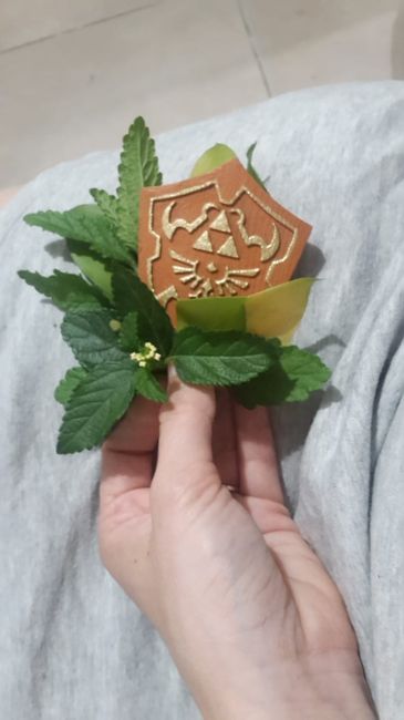 Boutonnières zelda home made