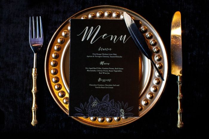 Le menu