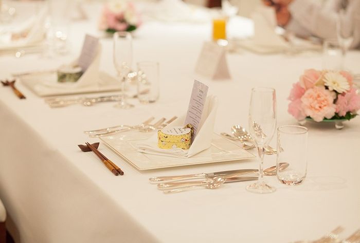 Des tables souvent très très épurées et très chic