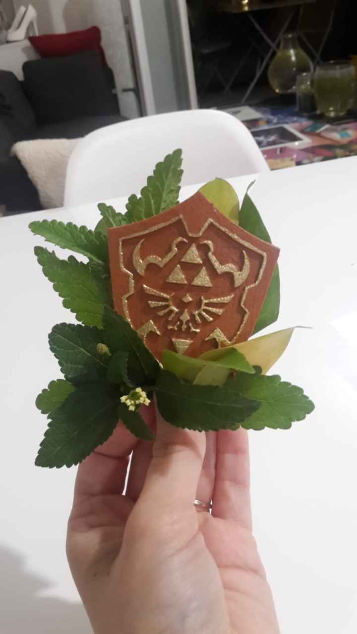 Boutonnières zelda home made