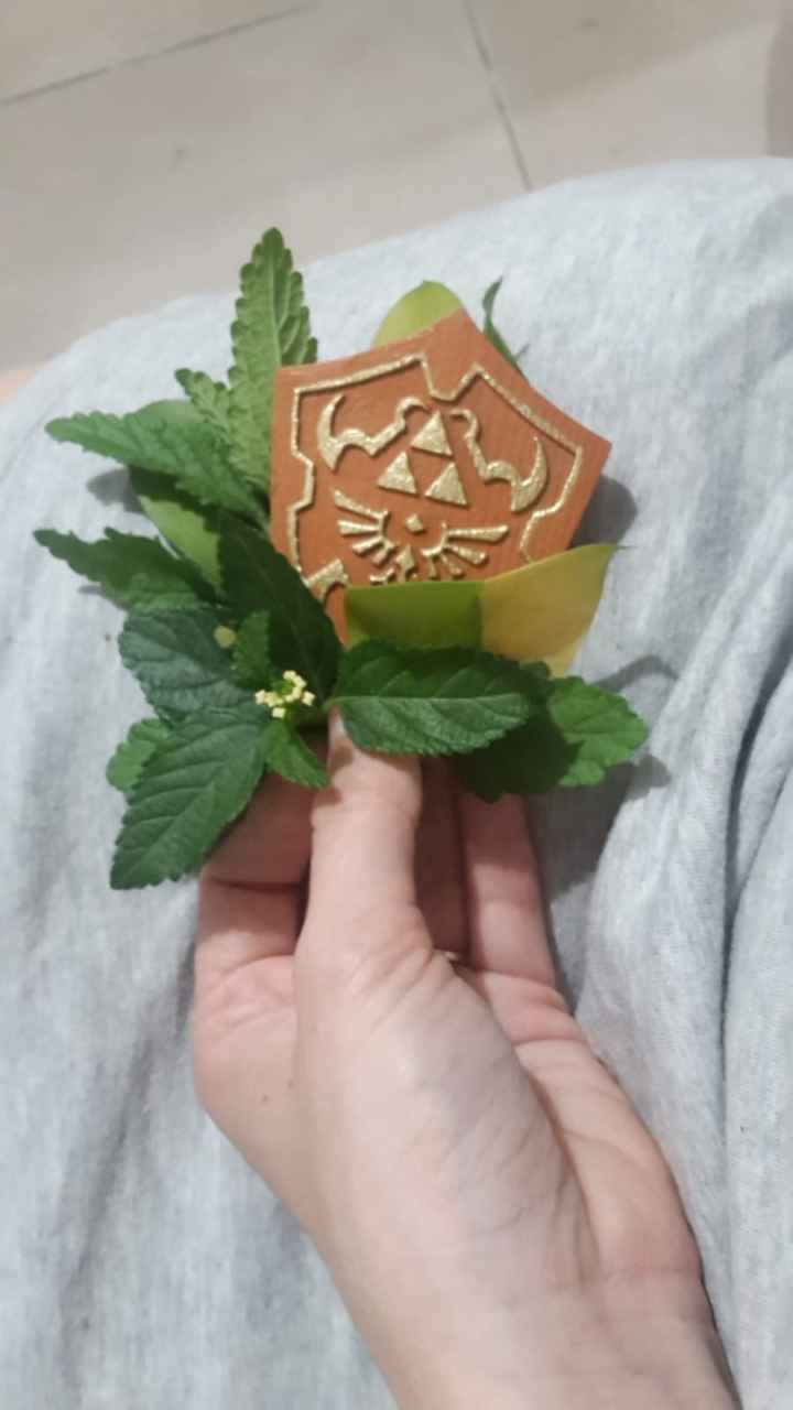 Boutonnières zelda home made