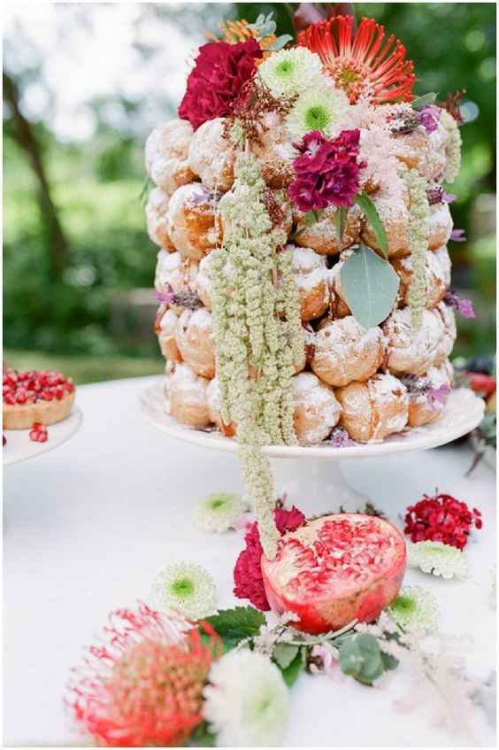 Un gateau de choux, bohème et proche de la