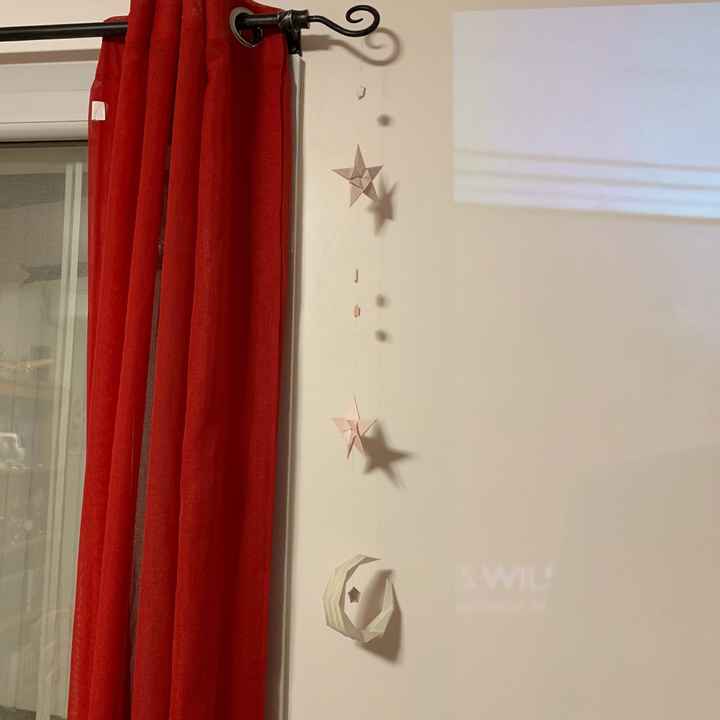 Décoration plafond origami - 1