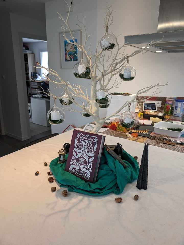 Test deco des tables - seigneur des anneaux - 2