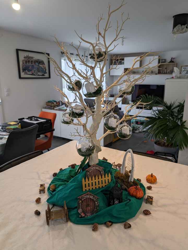 Test deco des tables - seigneur des anneaux - 3