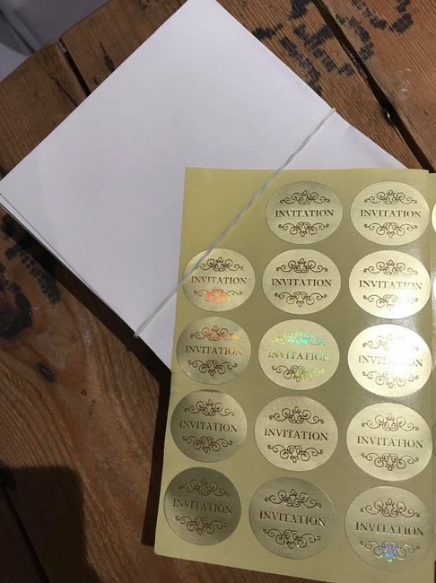 Enveloppes et autocollants