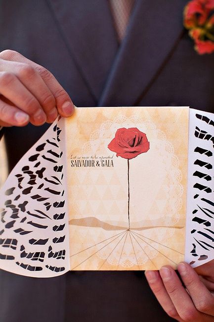 Défi inspi - mariage surréaliste Salvador Dali 7