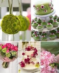 Inspiration: green wedding ! 50 nuances de vert ;-) 2