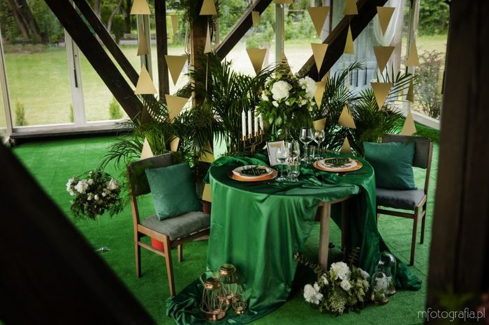 Inspiration: green wedding ! 50 nuances de vert ;-) 18