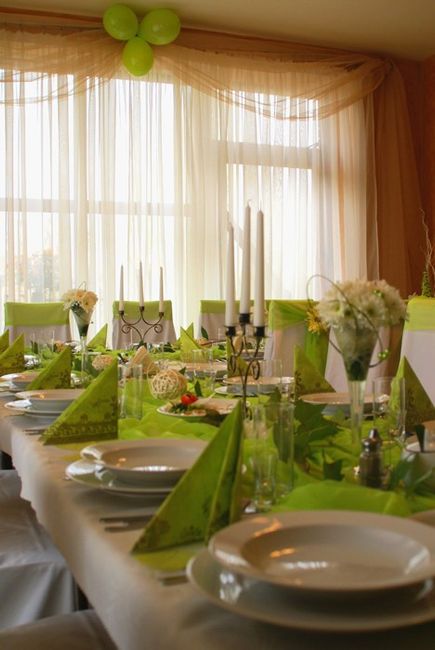 Inspiration: green wedding ! 50 nuances de vert ;-) 19