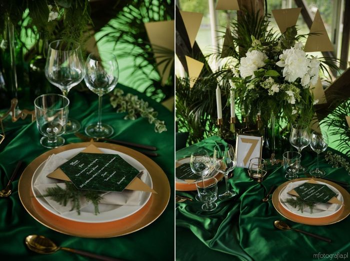 Inspiration: green wedding ! 50 nuances de vert ;-) 20