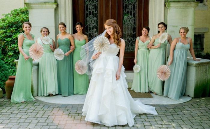 Inspiration: green wedding ! 50 nuances de vert ;-) 21