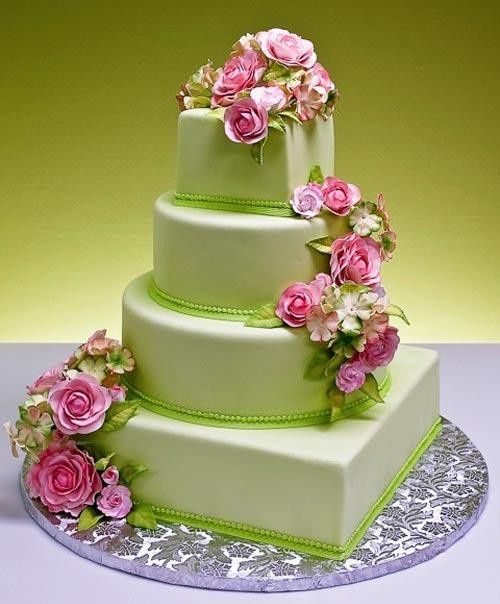Inspiration: green wedding ! 50 nuances de vert ;-) 25