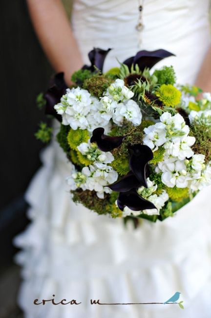 Inspiration: green wedding ! 50 nuances de vert ;-) 30