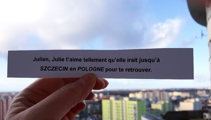 Love notes Julie - Julien 1