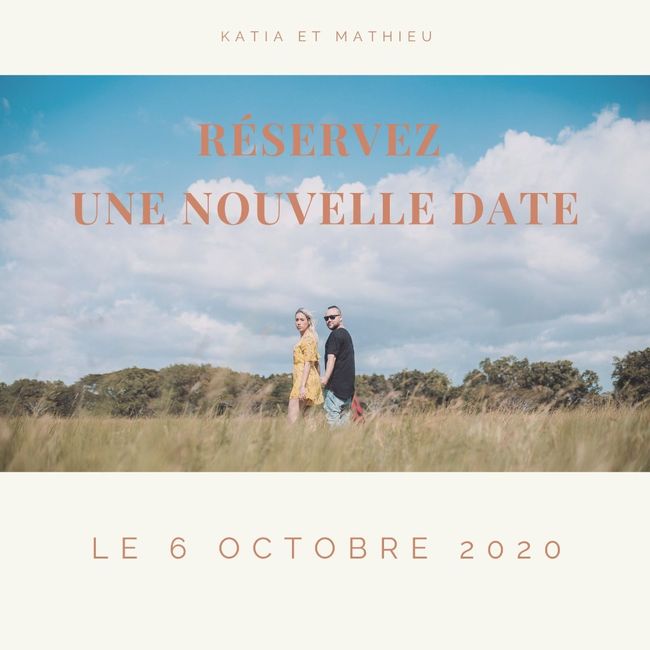 "Save The Date"? Non, "CHANGE the Date" ! 4