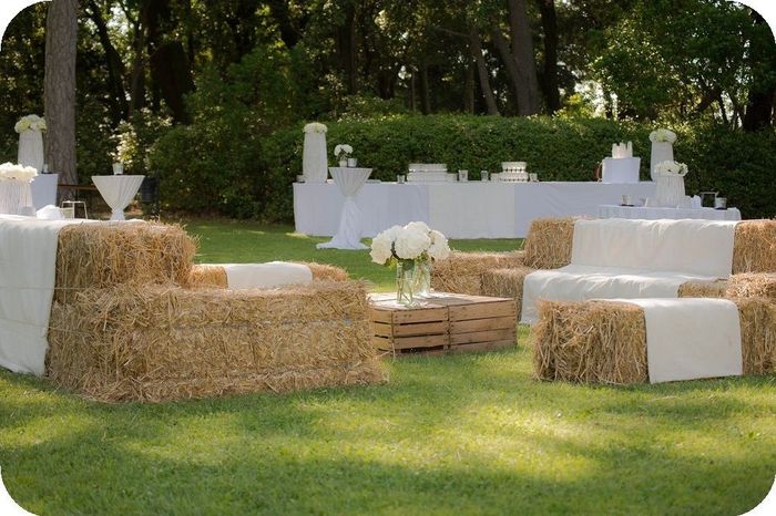 Ca fait (pas) mariage - les bottes de paille. 1