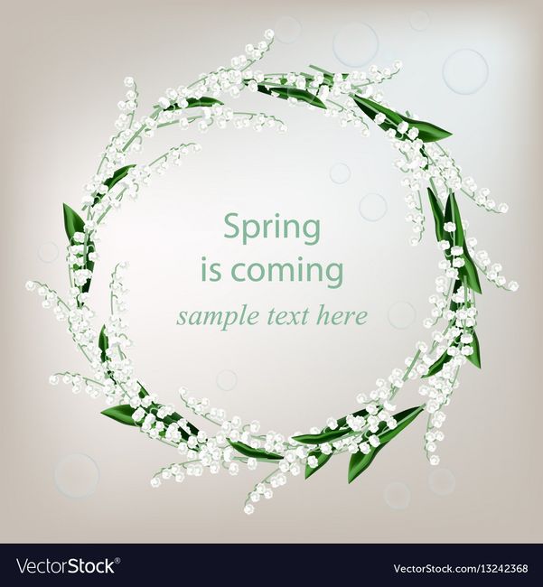Muguet : invitations. 8