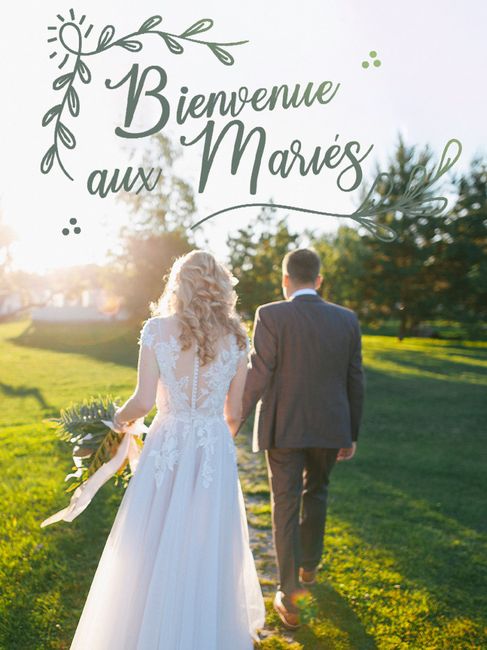 "Bienvenue aux mariés" - les résultats ! 1