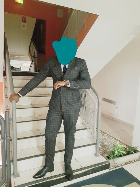 Vinted : costume mariés. 6