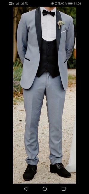 Vinted : costume mariés. 7