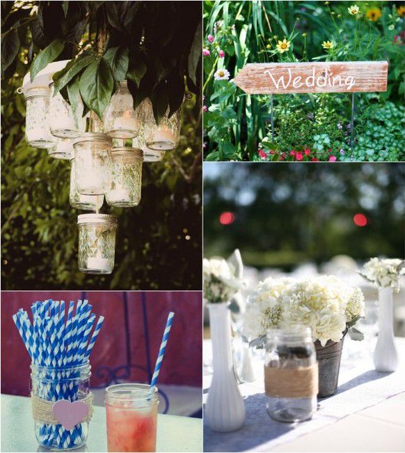 Summer wedding - déco 2