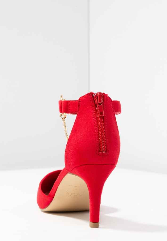 Chaussure de mariées rouge - 4