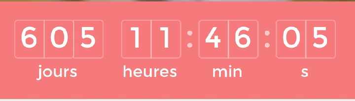 Combien de jours reste-il à votre compteur de mariage ? - 1