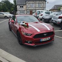 Voiture des mariés ! Ford mustang