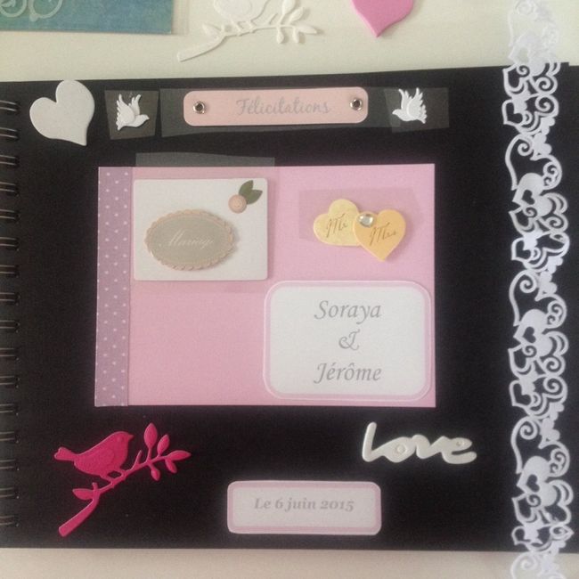 Mon livre d'or diy - 1