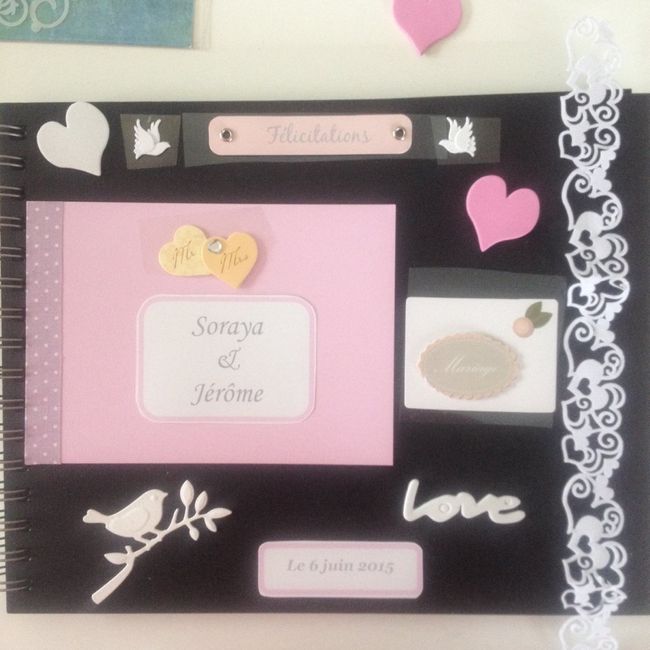 Mon livre d'or diy - 1