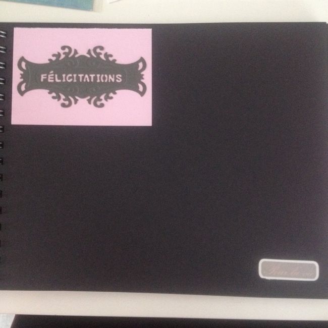 Mon livre d'or diy - 1