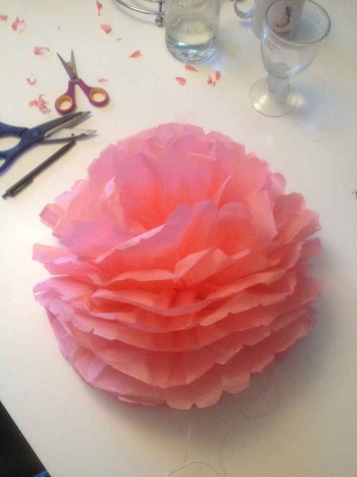 Pompom Papier de soie