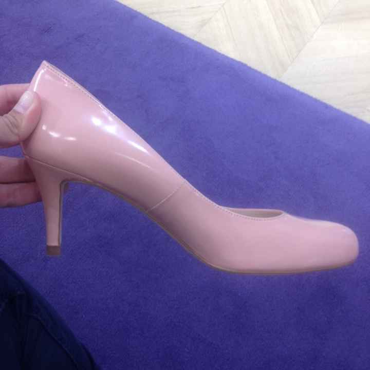 Chaussures rose poudré la galère - 1