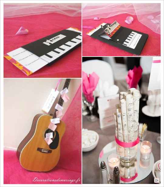 Décoration thème musique - 5