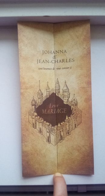 Faire Part Harry Potter, Invitation Mariage Harry Potter