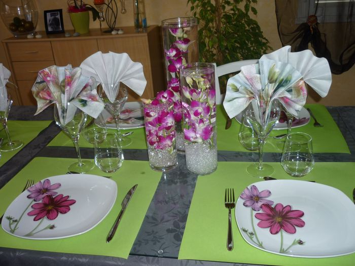 Essai centres de table