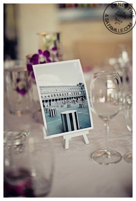 Nos photos "noms de table"