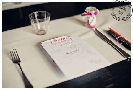 Pour la table des enfants