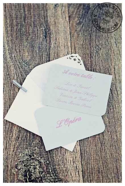 Escort cards