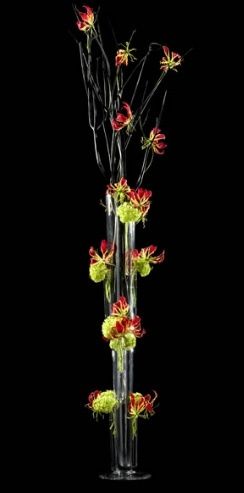 Vase table d'accueil