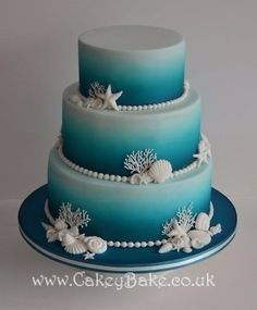 Wedding cake de la mer
