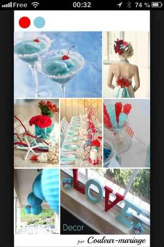 Je n'arrive a pas fixer les couleurs de notre mariage! help - 1