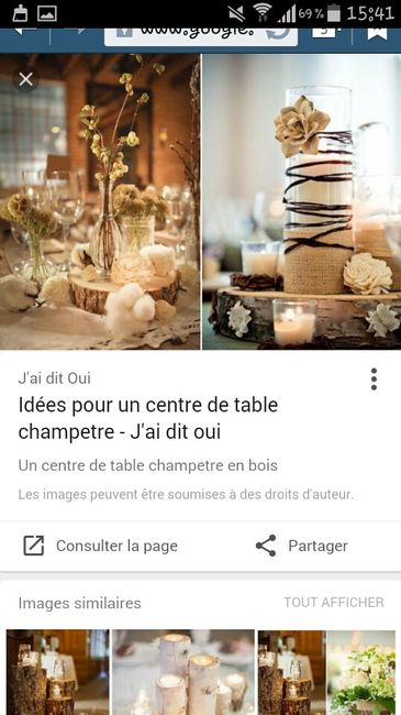 Centre centre de table - 2