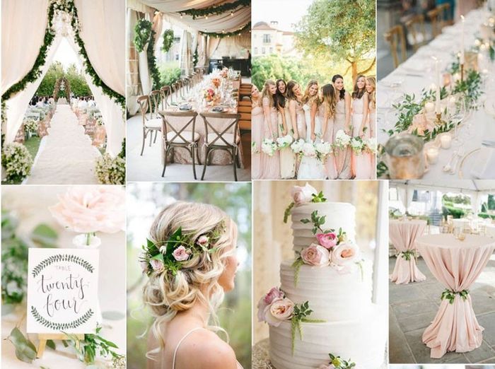 Quelles couleurs associer pour un mariage Champêtre 3