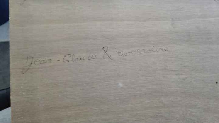 Premiers essais de pyrogravure - 1