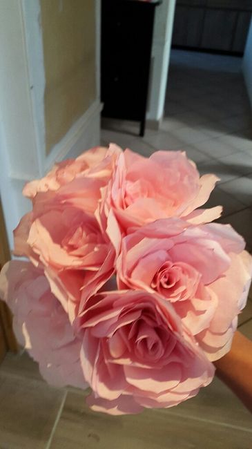 Rose en filtre a café - 1