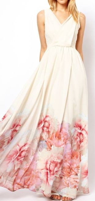 Robe de mariée dip-dyed version Motifs