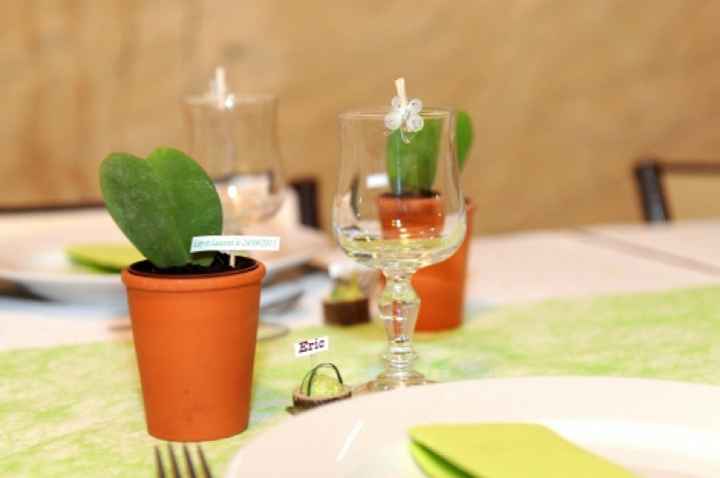 Déco de table et cadeaux pour les invités